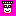 Example custom face favicon 16x16 with pink background Zoom