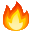 The fire icon - converted from PNG to ICO Zoom