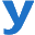 Blue Letter Y Zoom