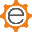 Orange letter E Zoom