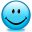 Blue Favicon Smile 32x32 Pix